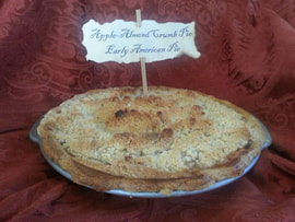 Colonial apple pie inspired by the novel My Name is Resolute
