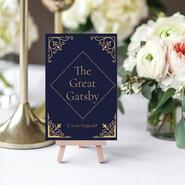 Pride and Prejudice wedding place cards on Go Beyond Book Club