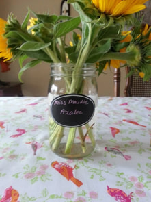 flowers for your table on Go Beyond Book Club