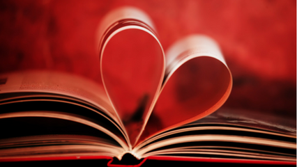 Book quotes for Valentine's Day on The Book Club Blogger