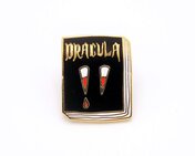Dracula book pin Go beyond Book Club